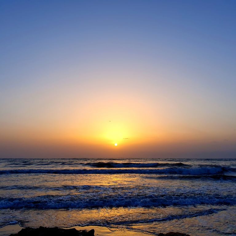 Nuestra Beach Sunrise after a stormy NighT