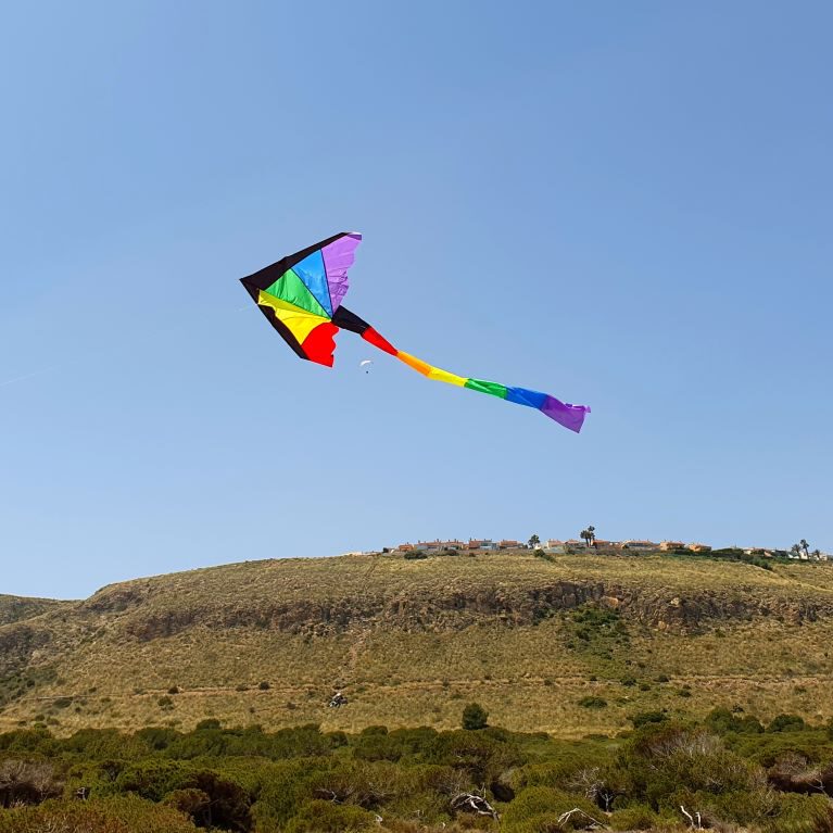Nuestra Beach View before climbing up to the StartPoinT