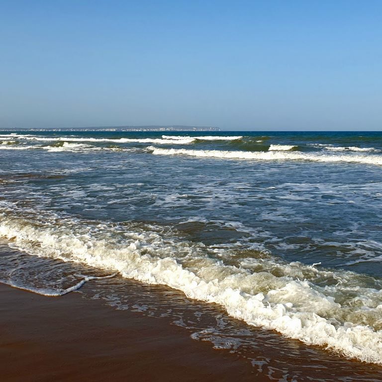 La Marina Beach View to the Santa Pola LighthousE
