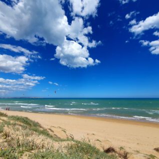 Dunes de la Marina View to the Santa Pola LighthousE