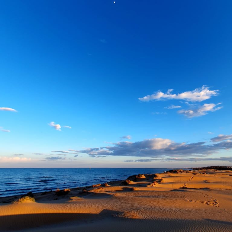 Dunes de la Marina last Sunset before DeparturE