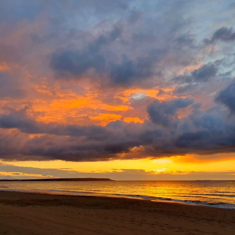 Dunes de la Marina last Sunrise before DeparturE