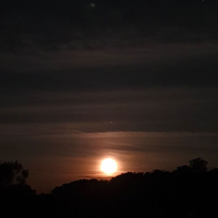 Arrival at moonrise - Last stop in Spain