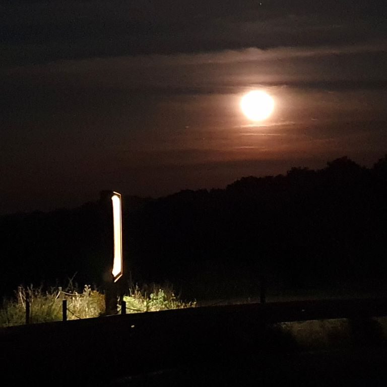 I had no Idea and it was not planned where I was enjoying this MoonrisE