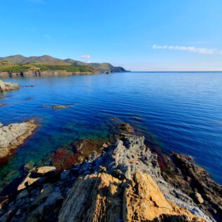 At this Point the Pyrenees disappear into the MediterraneaN