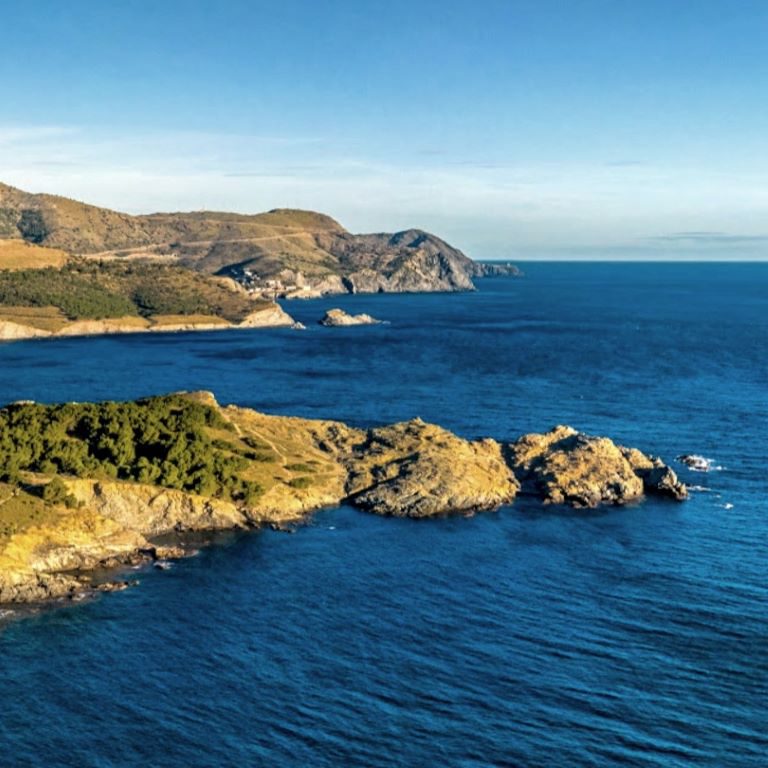 From above Punta del Cap Ras and behind it Punta del Frare & ColerA